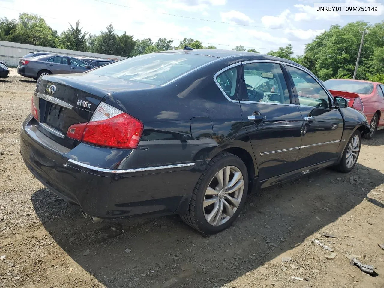 2009 Infiniti M45 VIN: JNKBY01F09M750149 Lot: 59427274