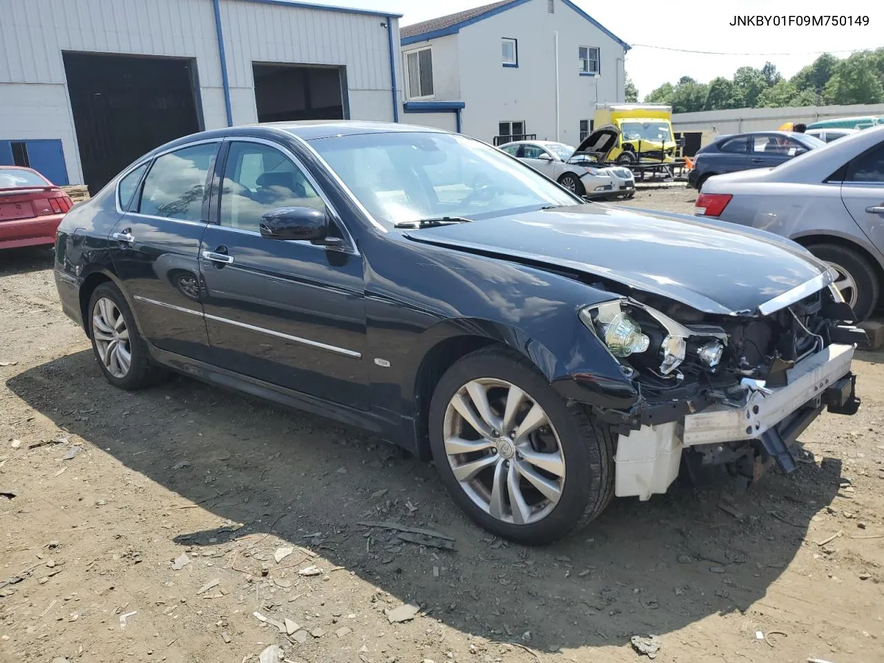 2009 Infiniti M45 VIN: JNKBY01F09M750149 Lot: 59427274