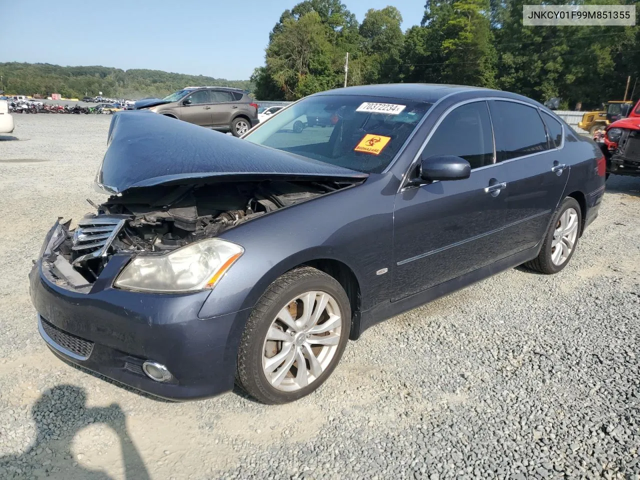 2009 Infiniti M35 Base VIN: JNKCY01F99M851355 Lot: 70372234