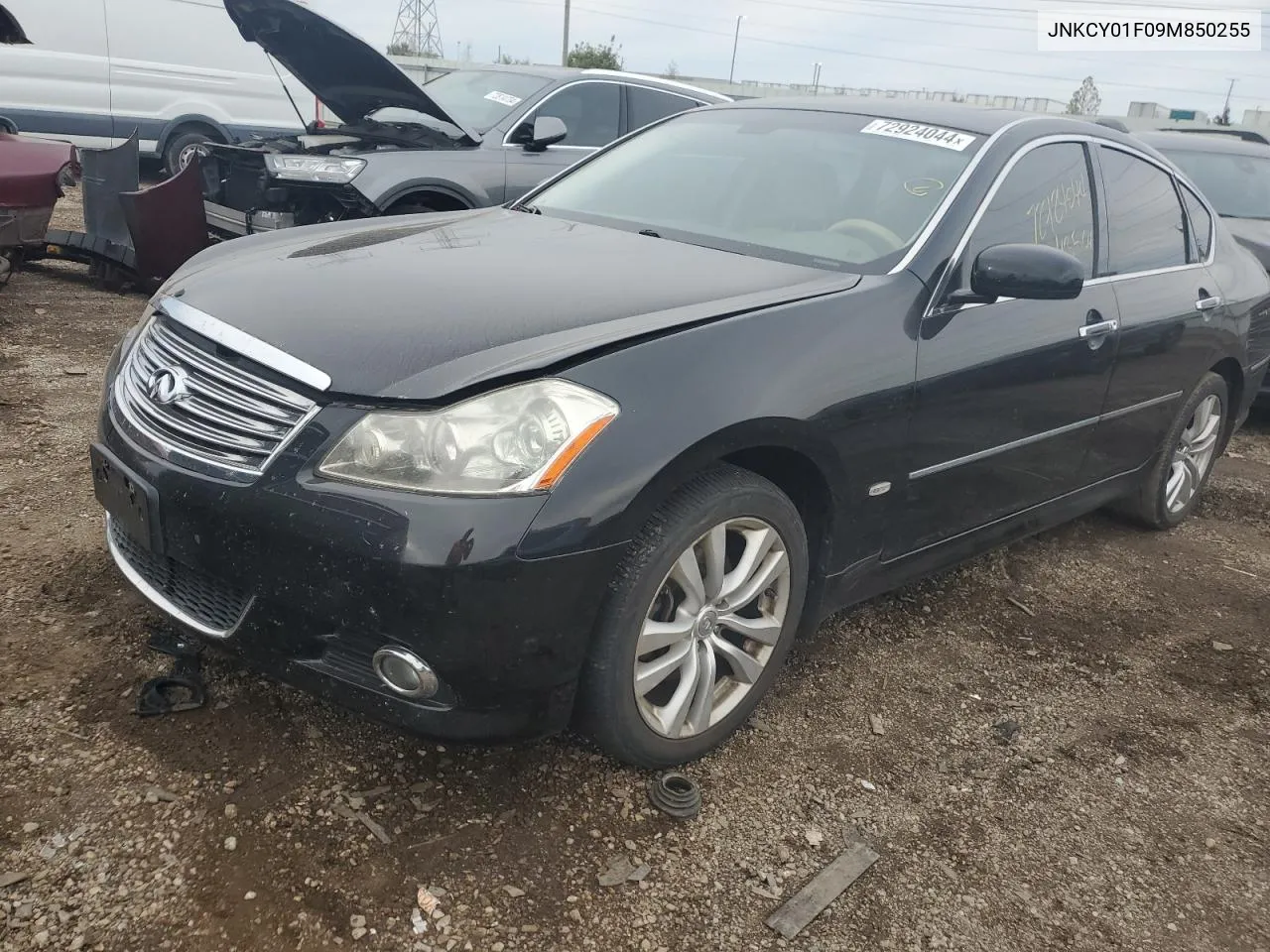 2009 Infiniti M35 Base VIN: JNKCY01F09M850255 Lot: 72924044