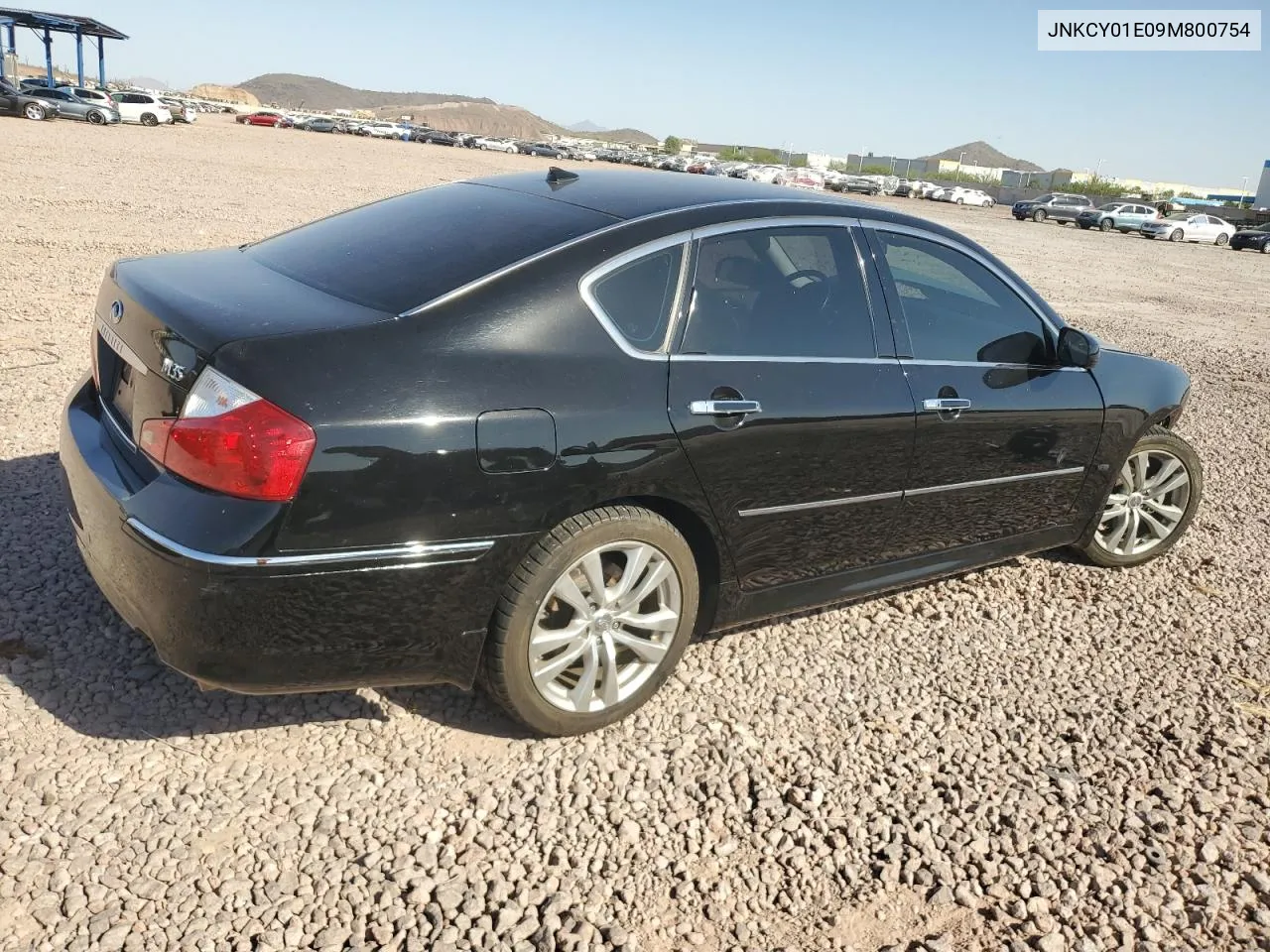 2009 Infiniti M35 Base VIN: JNKCY01E09M800754 Lot: 74478854