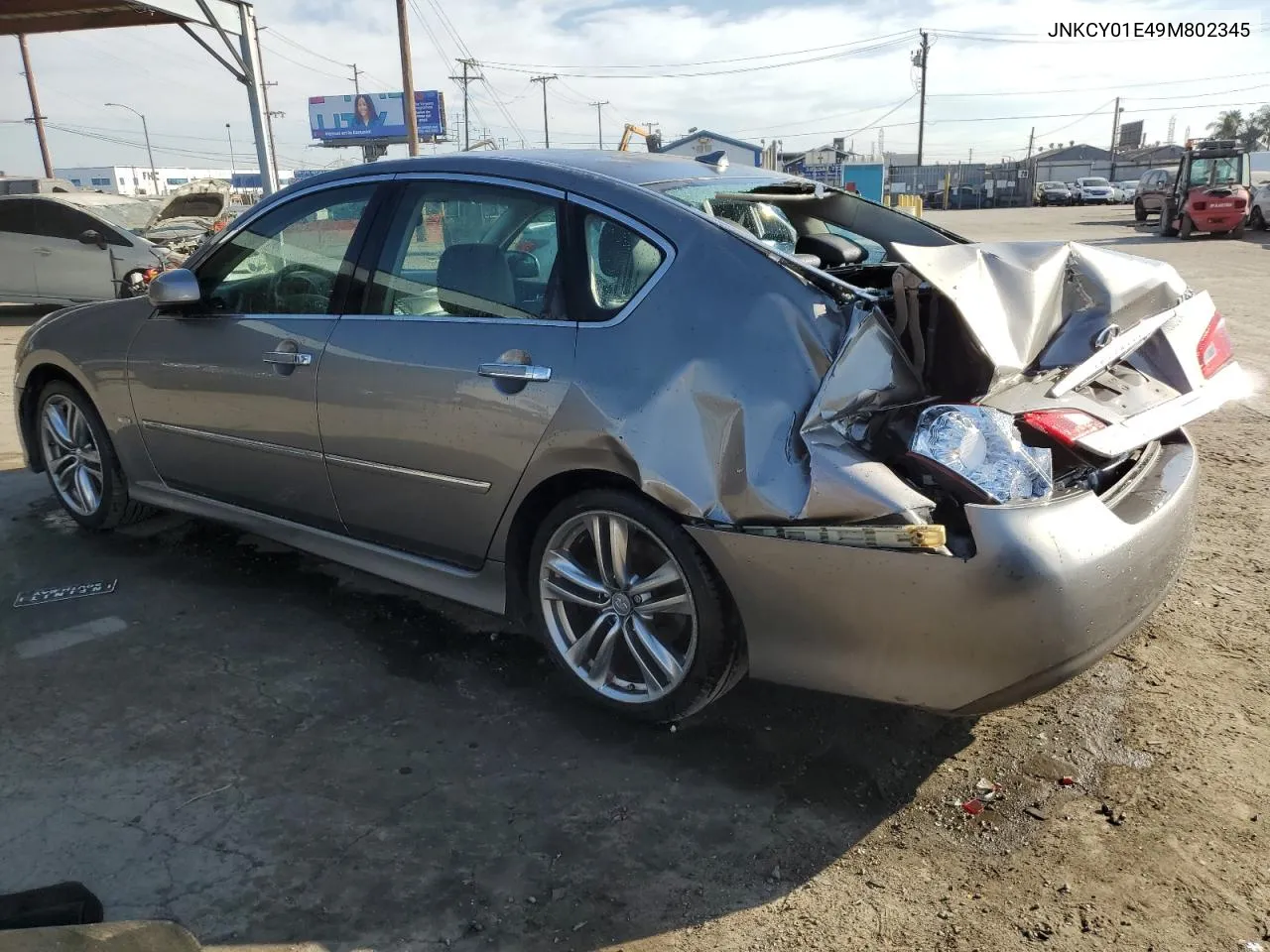 2009 Infiniti M35 Base VIN: JNKCY01E49M802345 Lot: 75047744