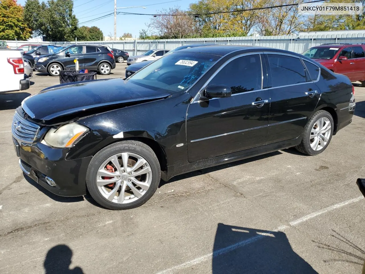 2009 Infiniti M35 Base VIN: JNKCY01F79M851418 Lot: 76632994