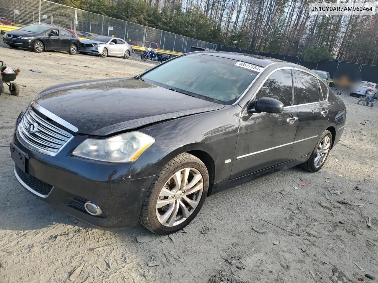 2010 Infiniti M35 Base VIN: JN1CY0AR7AM960464 Lot: 46517054