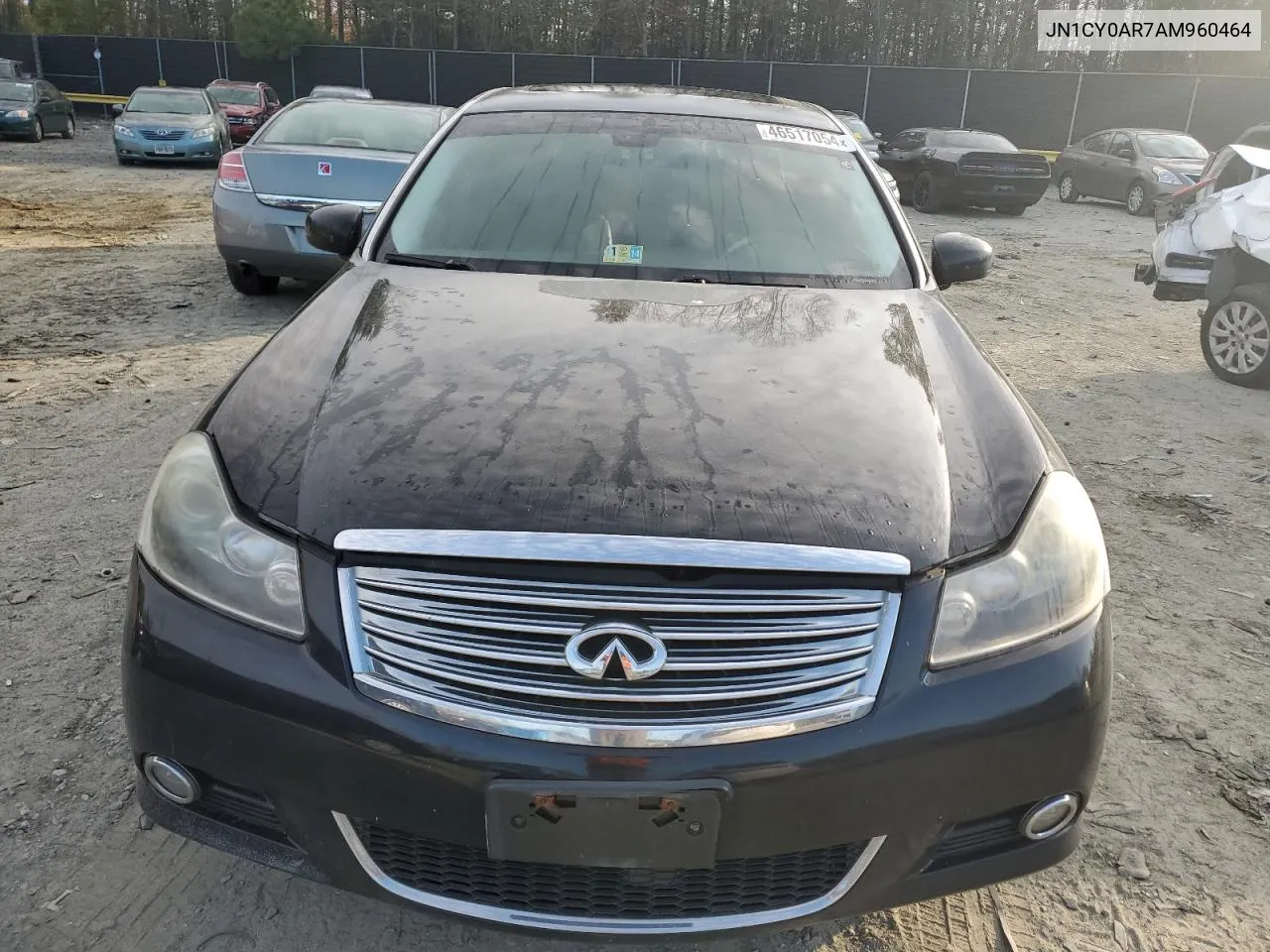 2010 Infiniti M35 Base VIN: JN1CY0AR7AM960464 Lot: 46517054