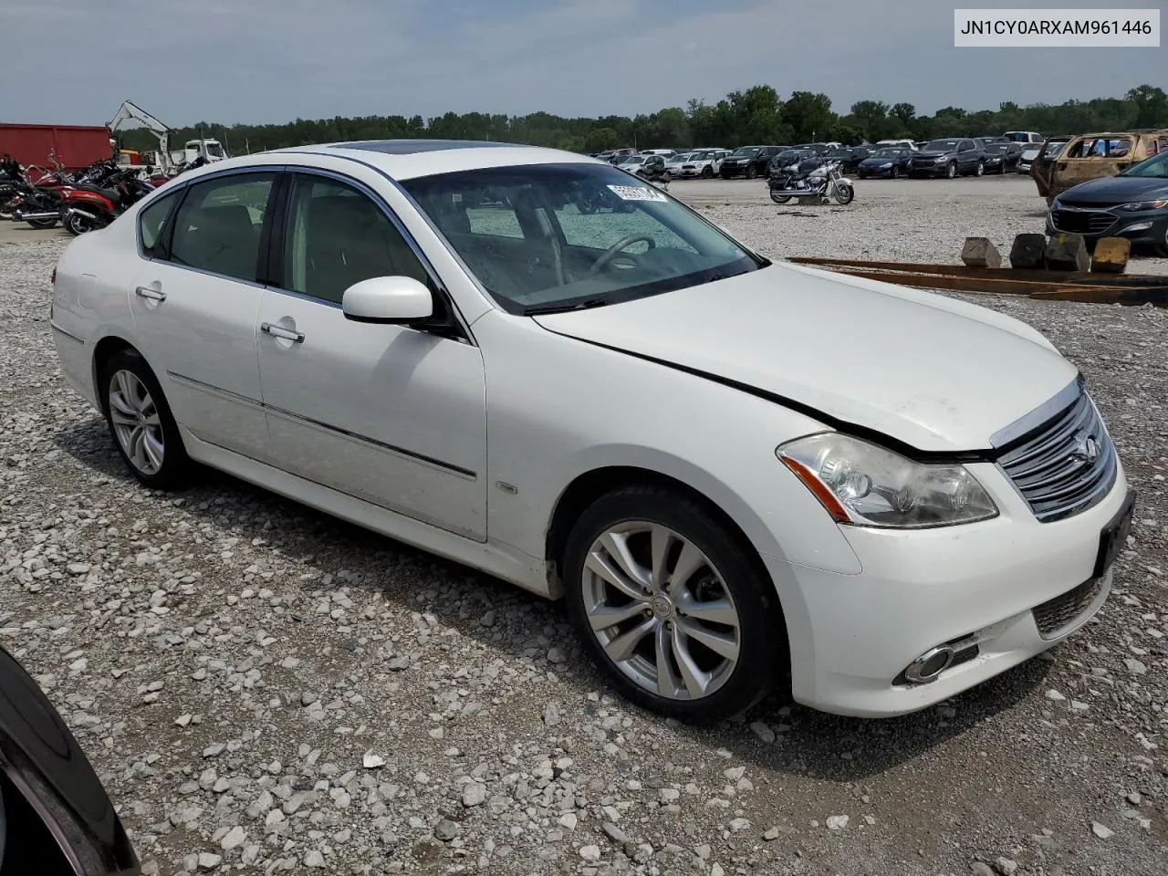 2010 Infiniti M35 Base VIN: JN1CY0ARXAM961446 Lot: 55397704