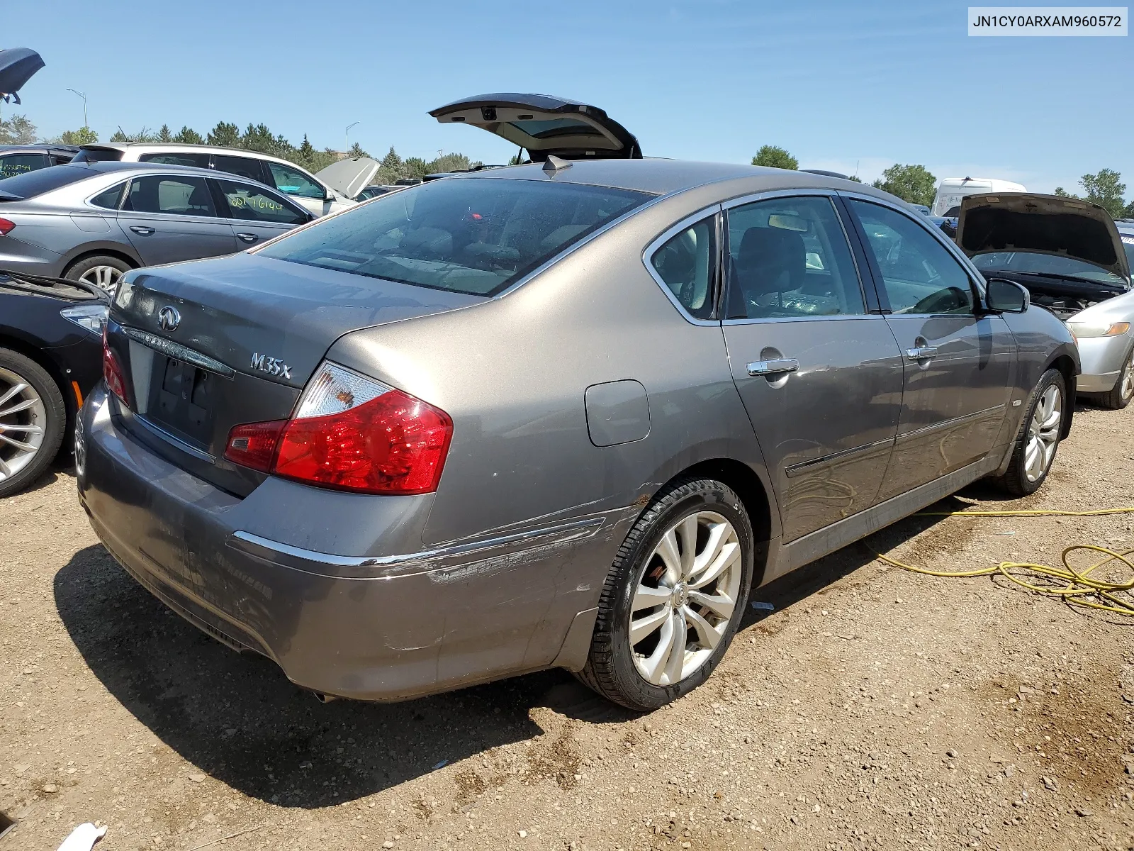 2010 Infiniti M35 Base VIN: JN1CY0ARXAM960572 Lot: 66091684