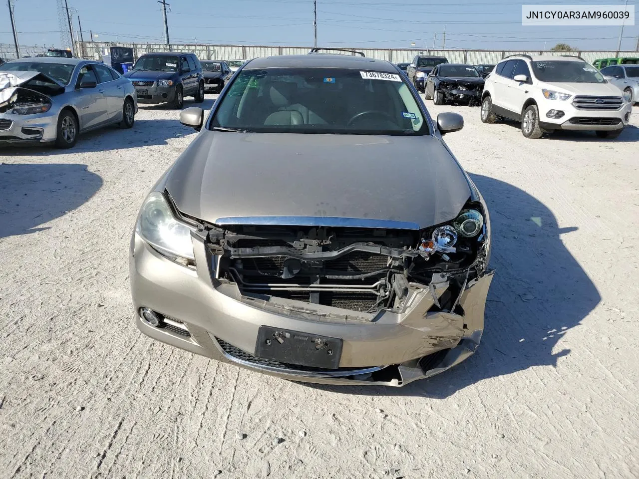 2010 Infiniti M35 Base VIN: JN1CY0AR3AM960039 Lot: 73678324