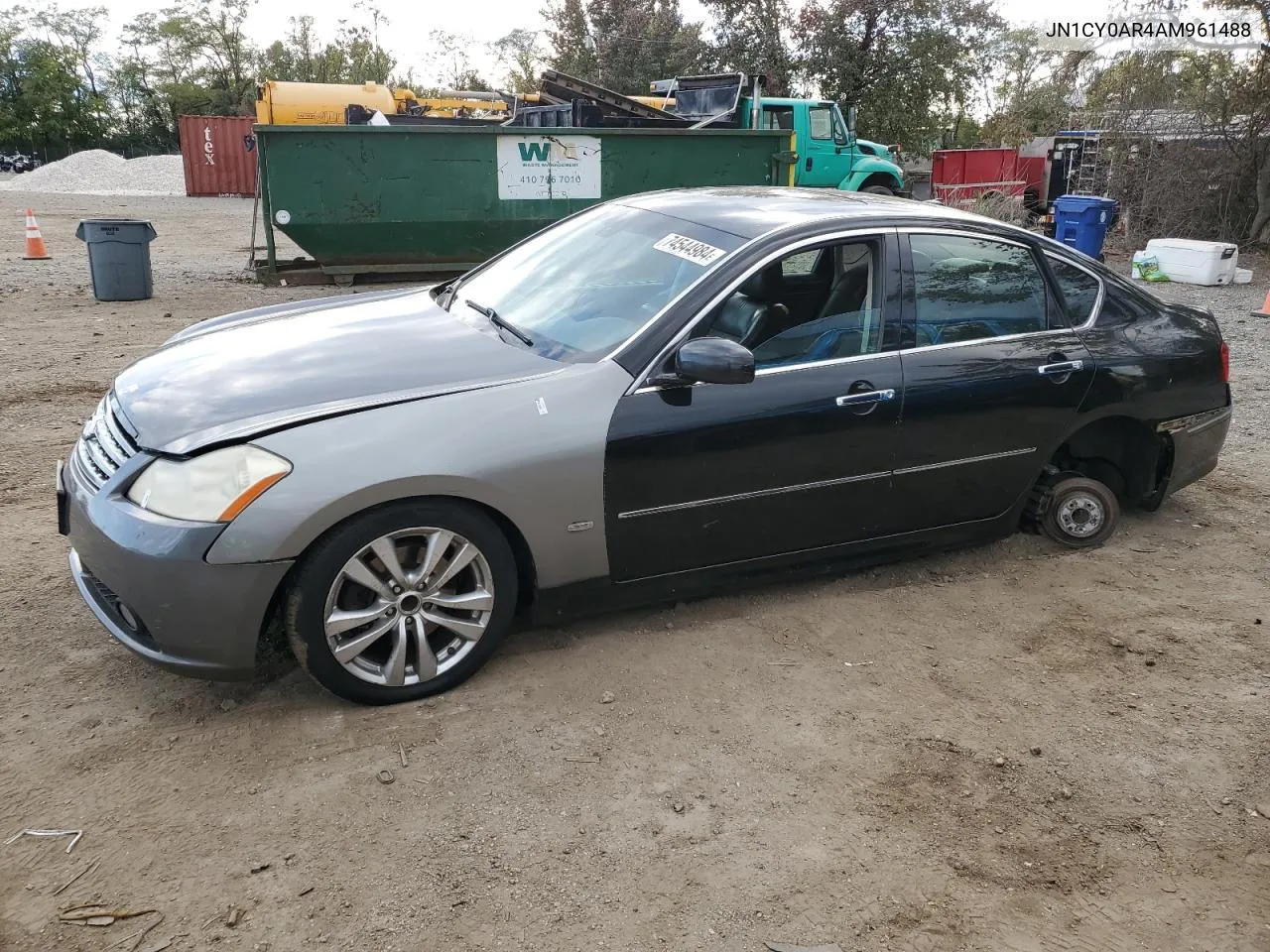 2010 Infiniti M35 Base VIN: JN1CY0AR4AM961488 Lot: 74544984