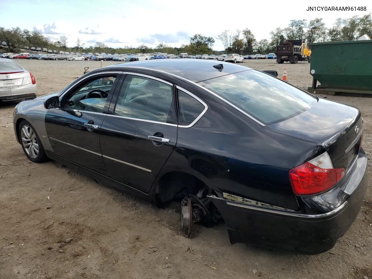 2010 Infiniti M35 Base VIN: JN1CY0AR4AM961488 Lot: 74544984