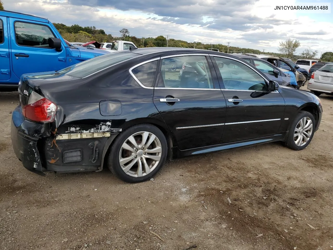 2010 Infiniti M35 Base VIN: JN1CY0AR4AM961488 Lot: 74544984