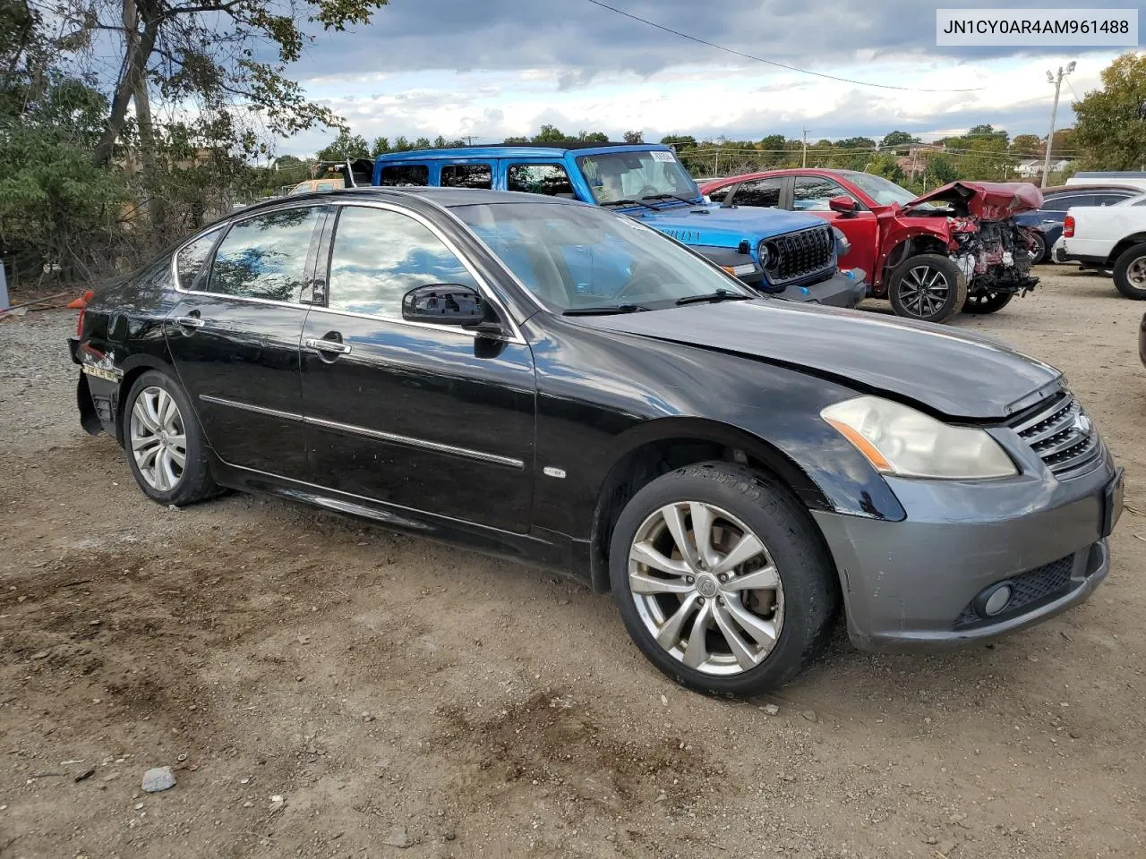 2010 Infiniti M35 Base VIN: JN1CY0AR4AM961488 Lot: 74544984