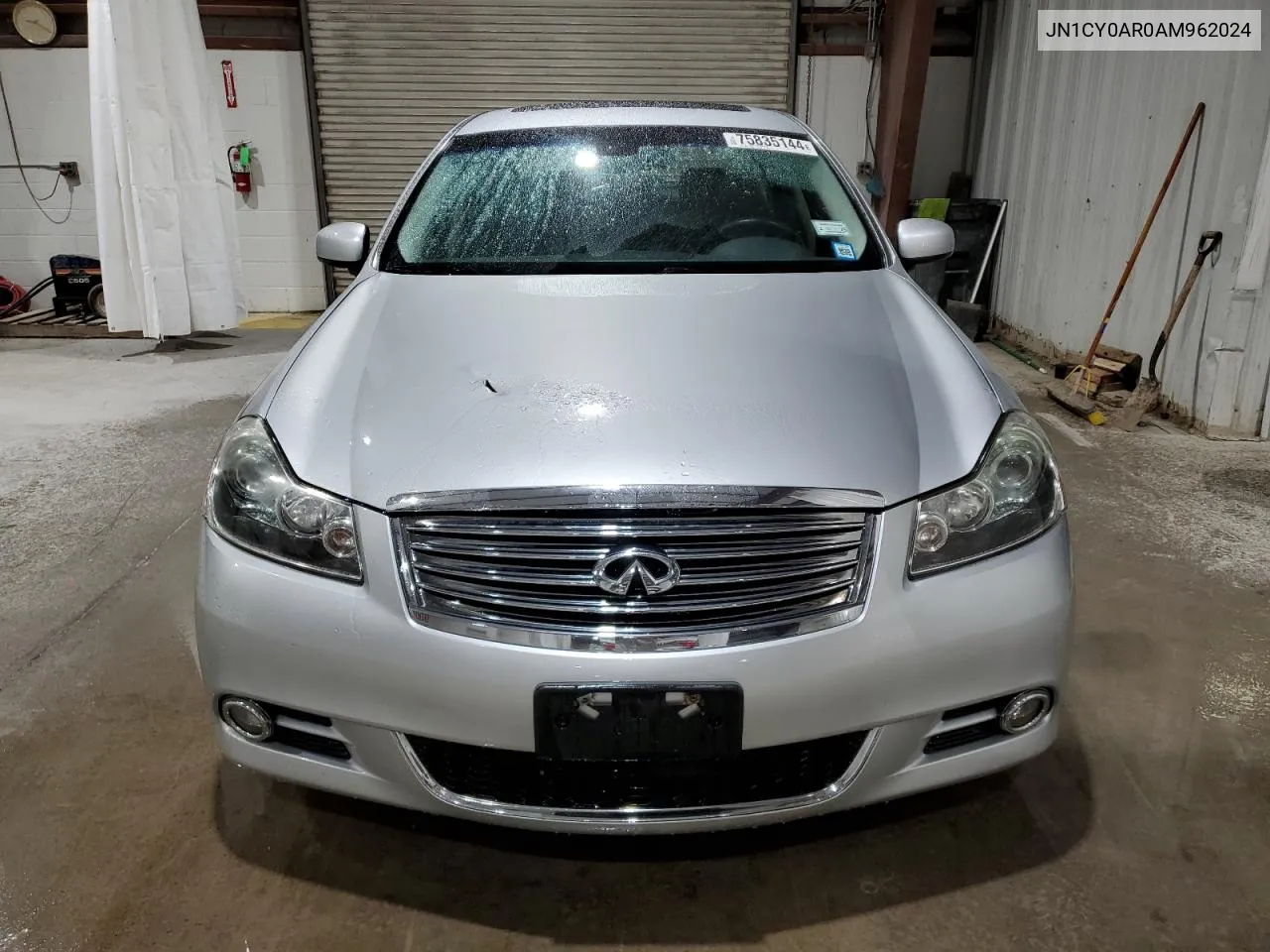 2010 Infiniti M35 Base VIN: JN1CY0AR0AM962024 Lot: 75835144