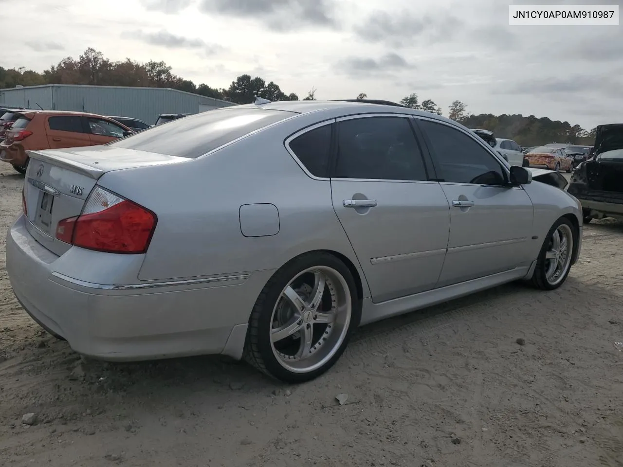 2010 Infiniti M35 Base VIN: JN1CY0AP0AM910987 Lot: 79281274