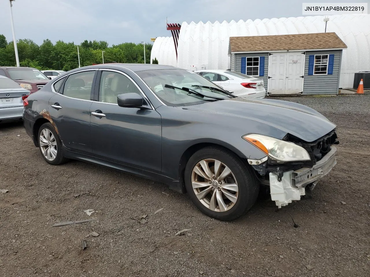 2011 Infiniti M37 VIN: JN1BY1AP4BM322819 Lot: 56267874