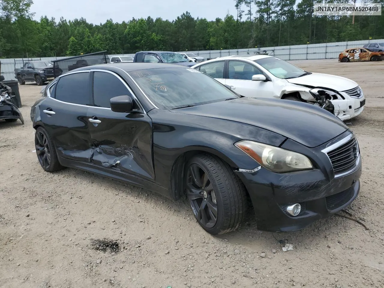 2011 Infiniti M56 VIN: JN1AY1AP6BM520488 Lot: 58433533