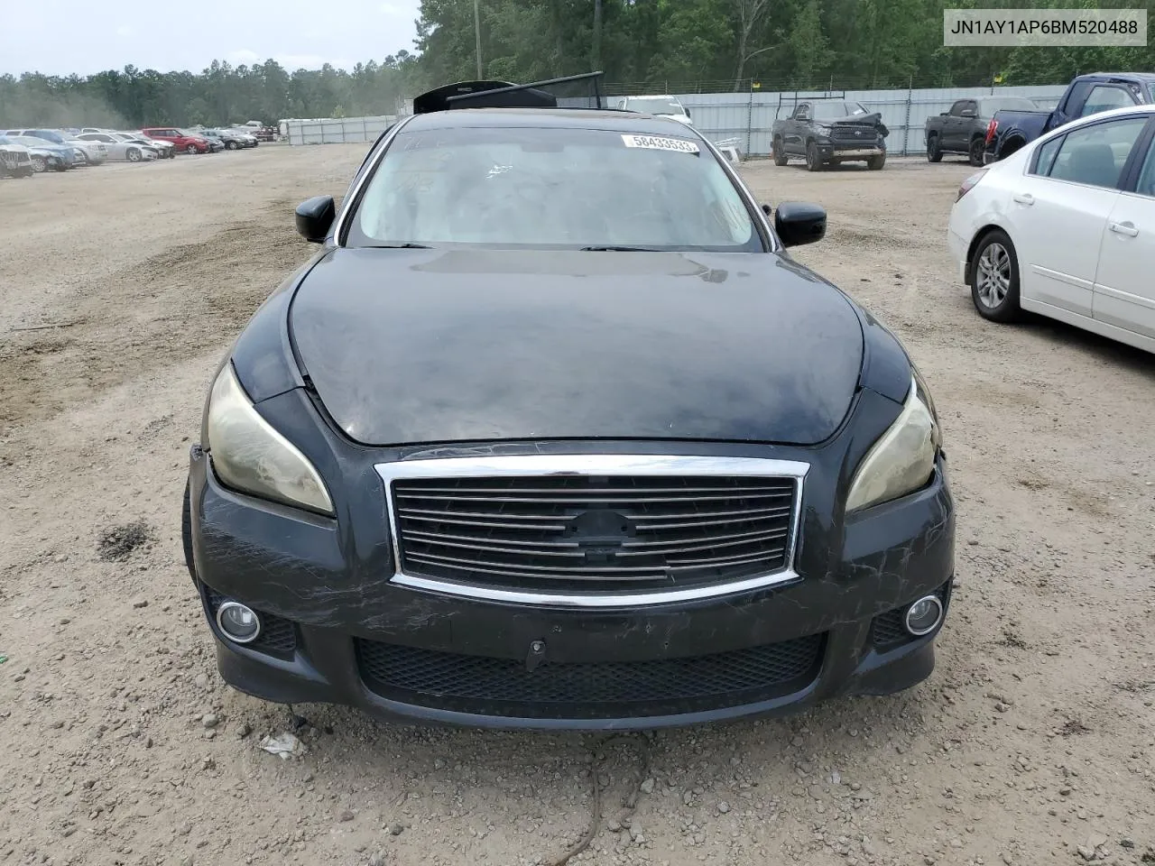 2011 Infiniti M56 VIN: JN1AY1AP6BM520488 Lot: 58433533