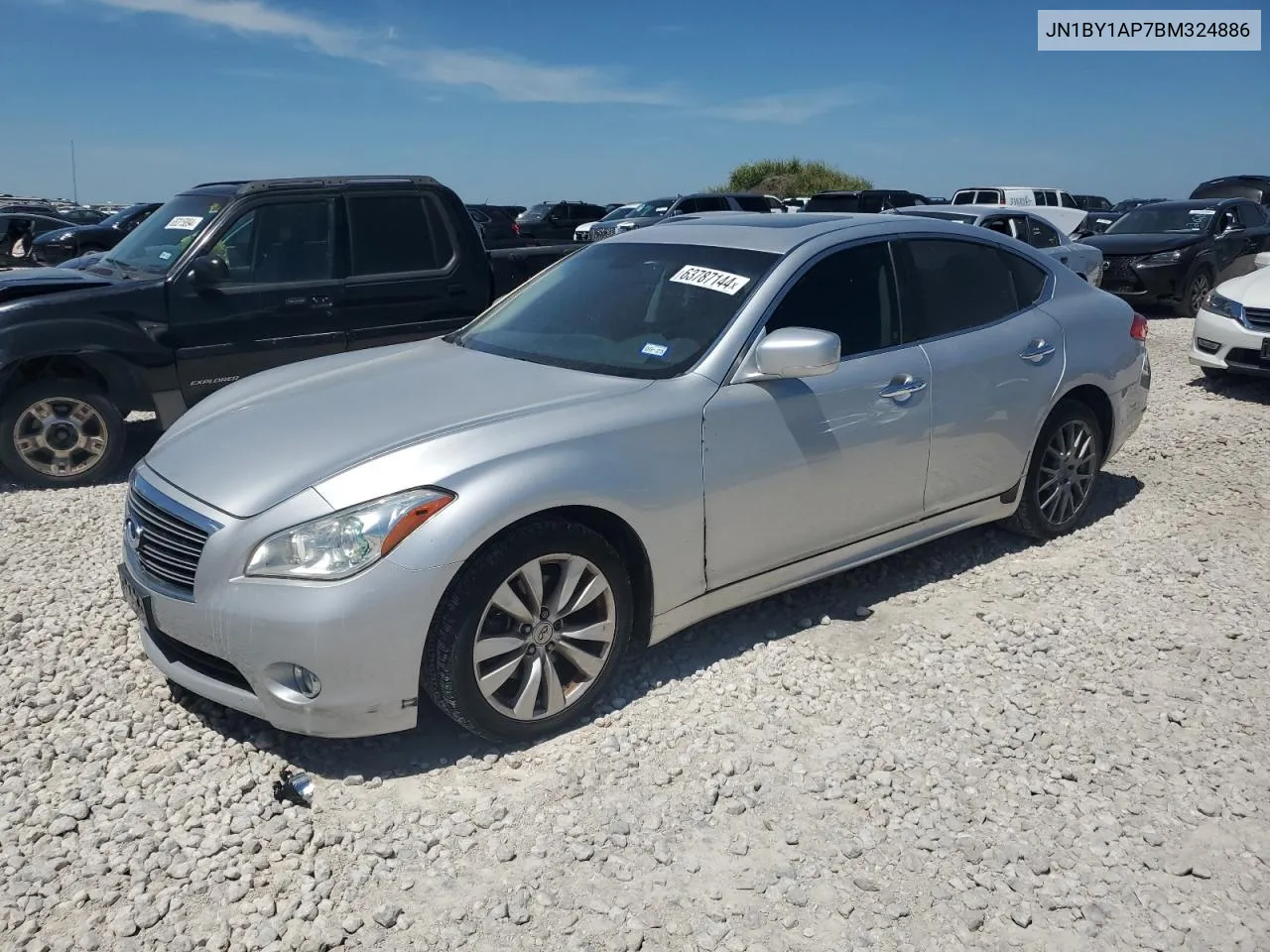 2011 Infiniti M37 VIN: JN1BY1AP7BM324886 Lot: 63787144