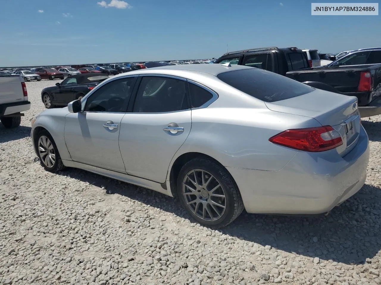 2011 Infiniti M37 VIN: JN1BY1AP7BM324886 Lot: 63787144