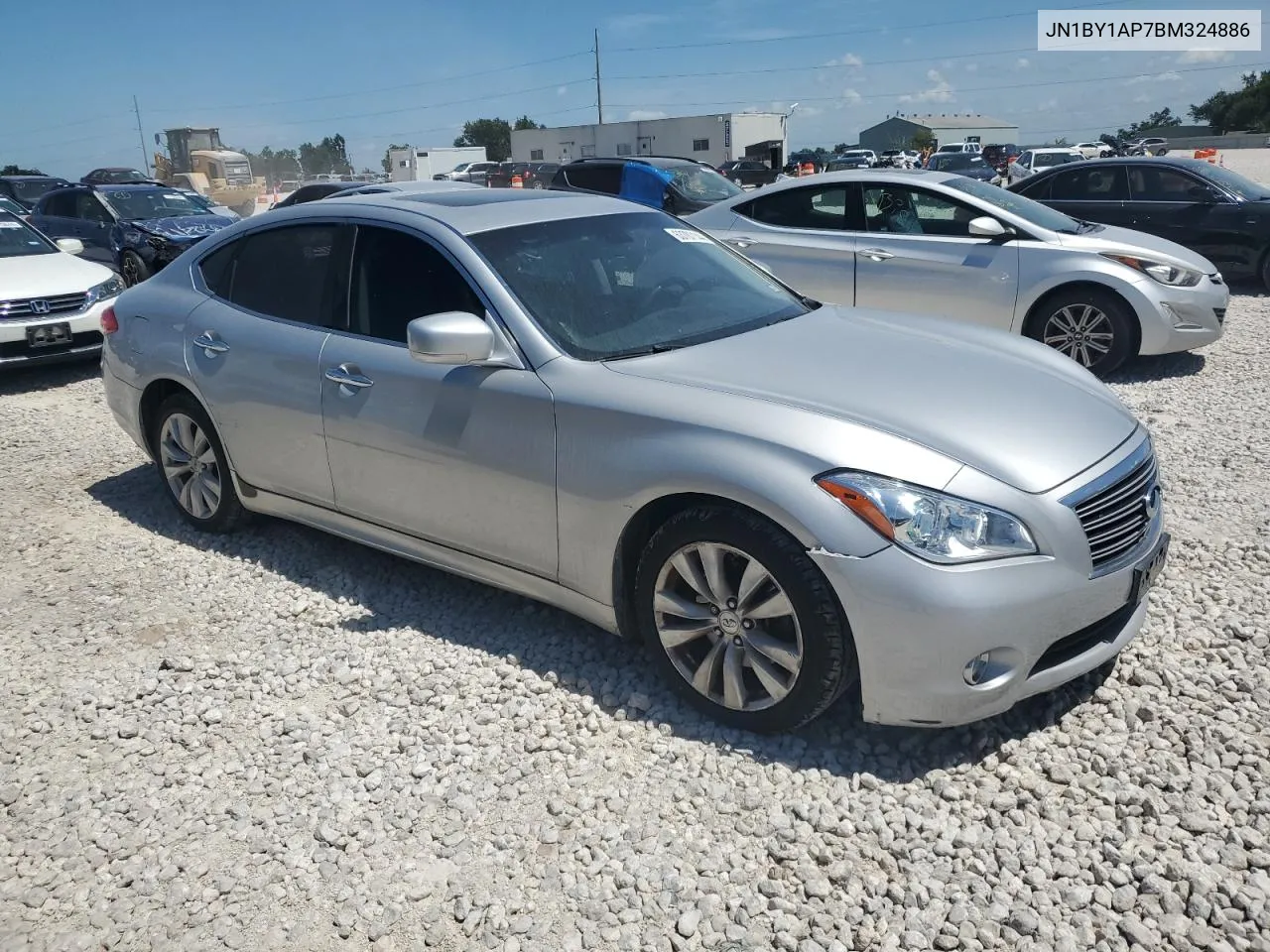 2011 Infiniti M37 VIN: JN1BY1AP7BM324886 Lot: 63787144