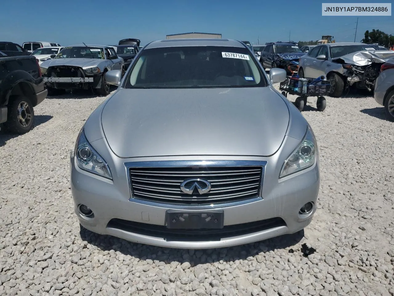 2011 Infiniti M37 VIN: JN1BY1AP7BM324886 Lot: 63787144