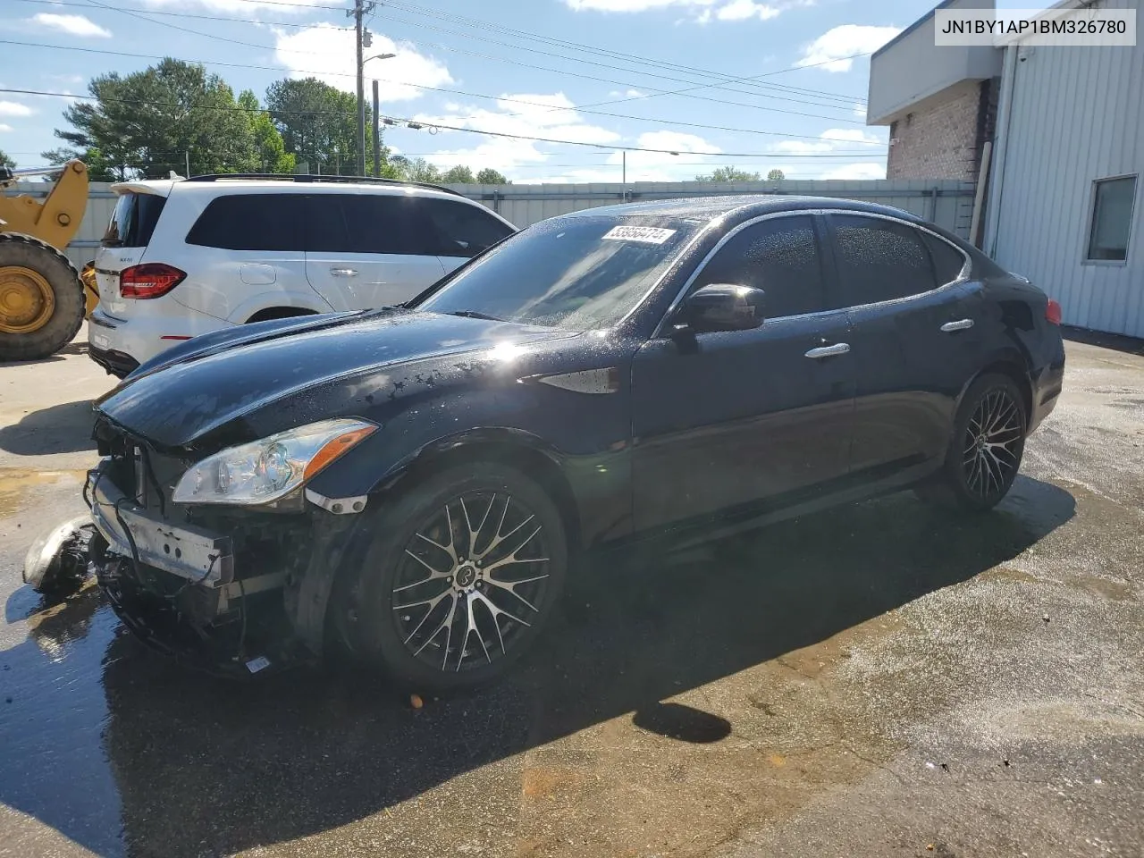 2011 Infiniti M37 VIN: JN1BY1AP1BM326780 Lot: 63911814