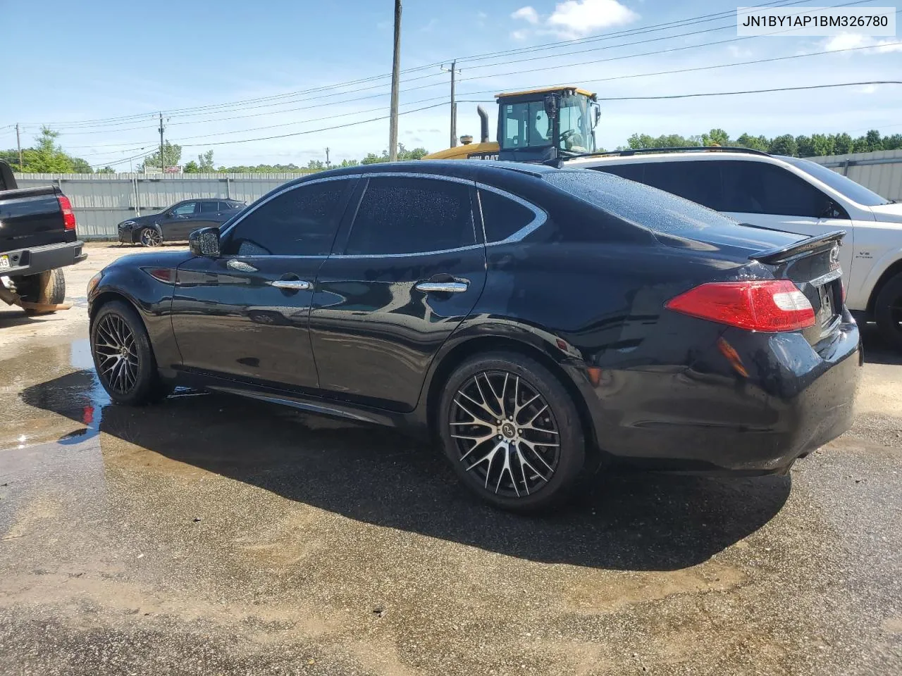 2011 Infiniti M37 VIN: JN1BY1AP1BM326780 Lot: 63911814