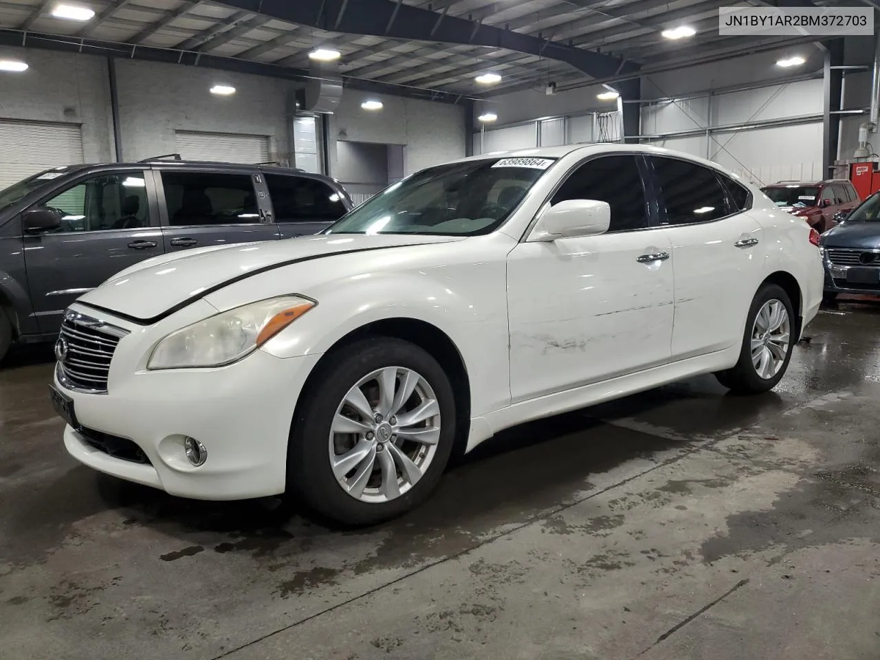 2011 Infiniti M37 X VIN: JN1BY1AR2BM372703 Lot: 63989864