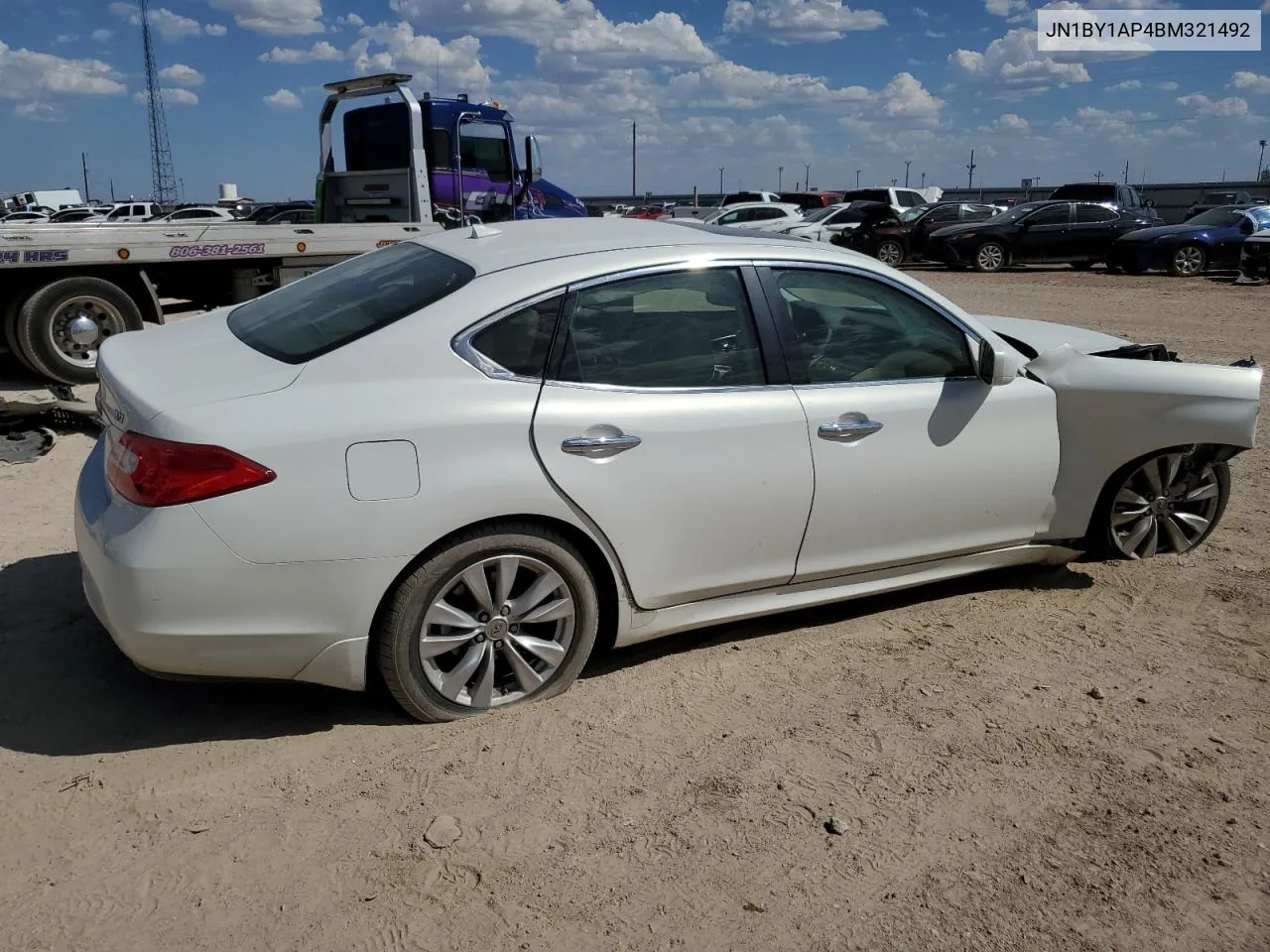 2011 Infiniti M37 VIN: JN1BY1AP4BM321492 Lot: 68712624