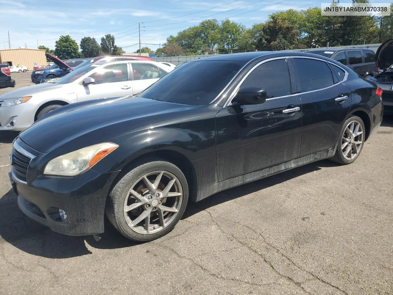 2011 Infiniti M37 X VIN: JN1BY1AR6BM370338 Lot: 69756354