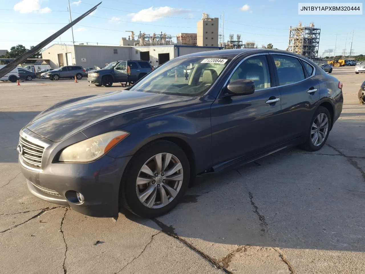 2011 Infiniti M37 VIN: JN1BY1APXBM320444 Lot: 71220844