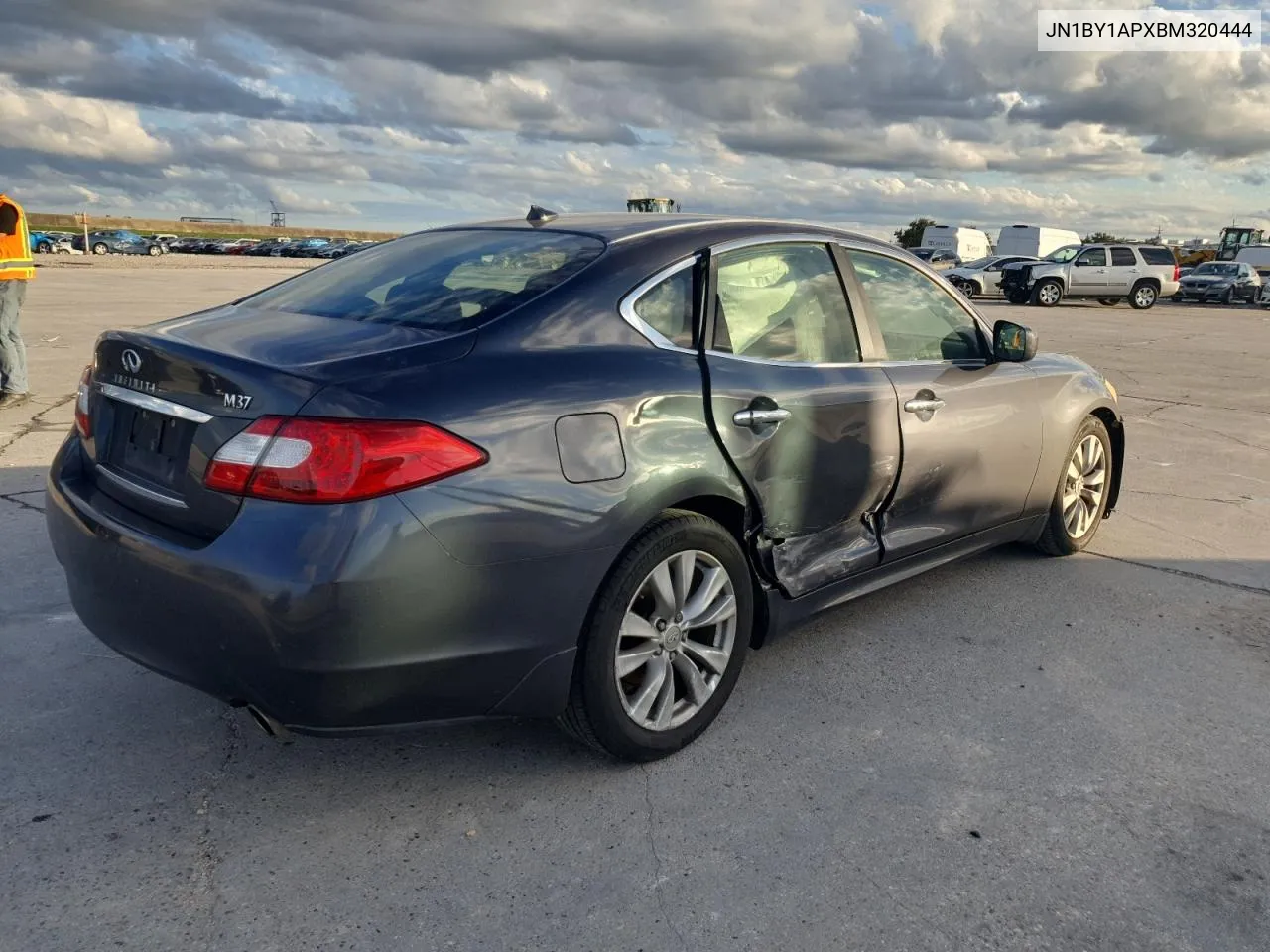 2011 Infiniti M37 VIN: JN1BY1APXBM320444 Lot: 71220844