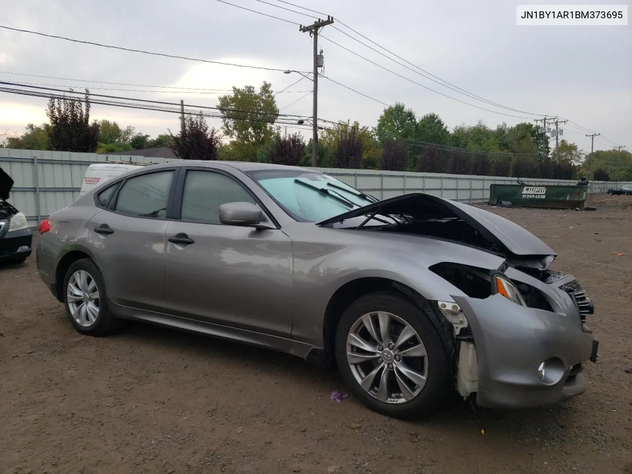 2011 Infiniti M37 X VIN: JN1BY1AR1BM373695 Lot: 71787244