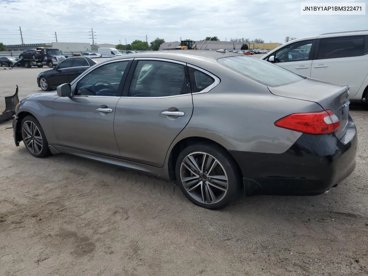 2011 Infiniti M37 VIN: JN1BY1AP1BM322471 Lot: 73488294