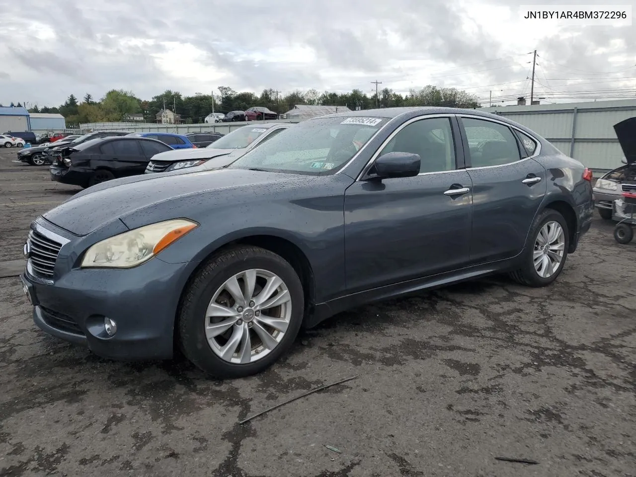 2011 Infiniti M37 X VIN: JN1BY1AR4BM372296 Lot: 73595214