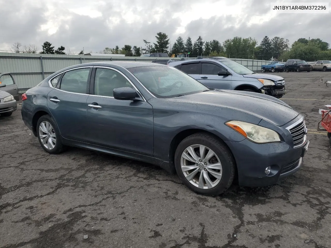 2011 Infiniti M37 X VIN: JN1BY1AR4BM372296 Lot: 73595214