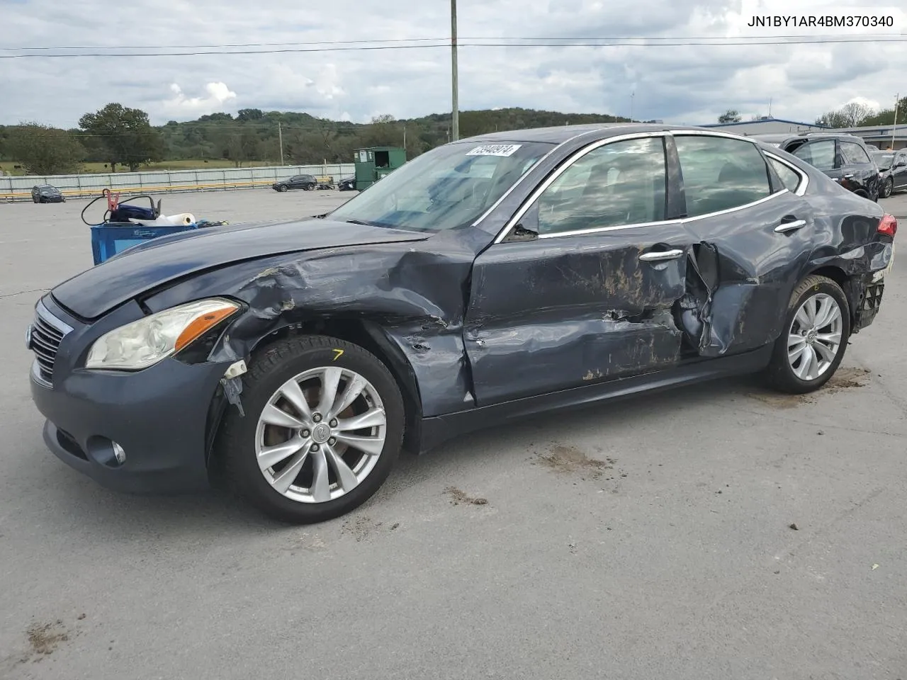 2011 Infiniti M37 X VIN: JN1BY1AR4BM370340 Lot: 73940974