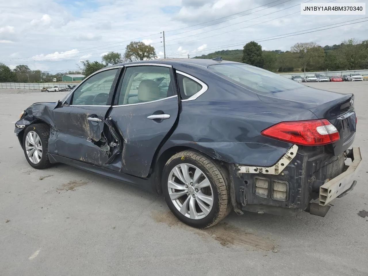 2011 Infiniti M37 X VIN: JN1BY1AR4BM370340 Lot: 73940974