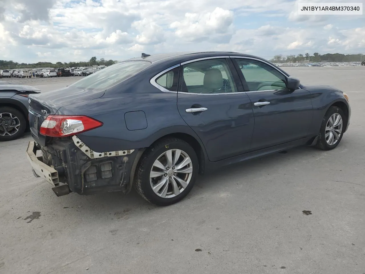 2011 Infiniti M37 X VIN: JN1BY1AR4BM370340 Lot: 73940974