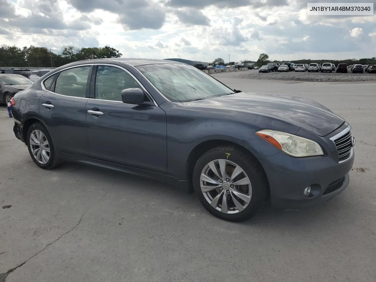 2011 Infiniti M37 X VIN: JN1BY1AR4BM370340 Lot: 73940974