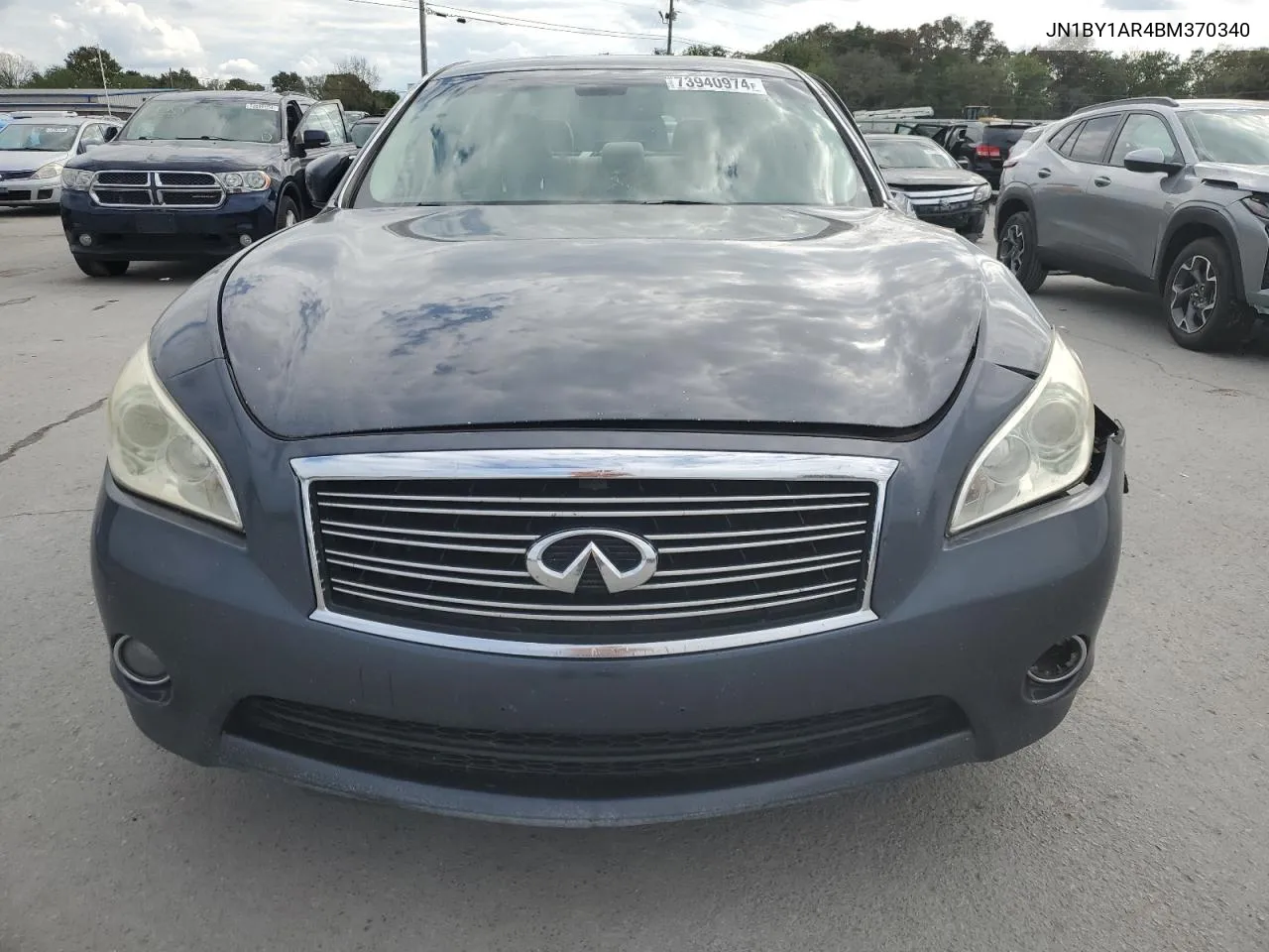 2011 Infiniti M37 X VIN: JN1BY1AR4BM370340 Lot: 73940974