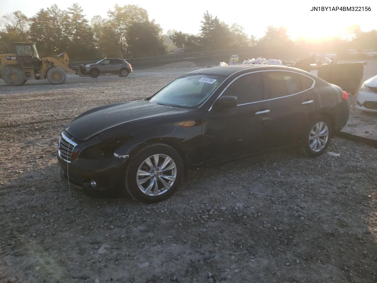 2011 Infiniti M37 VIN: JN1BY1AP4BM322156 Lot: 74510784