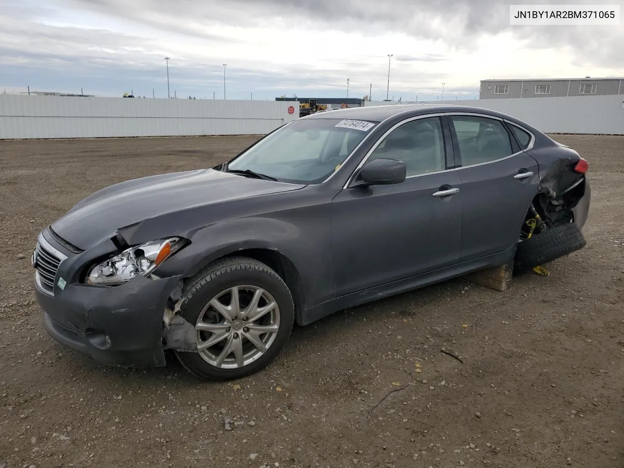 2011 Infiniti M37 X VIN: JN1BY1AR2BM371065 Lot: 74764014