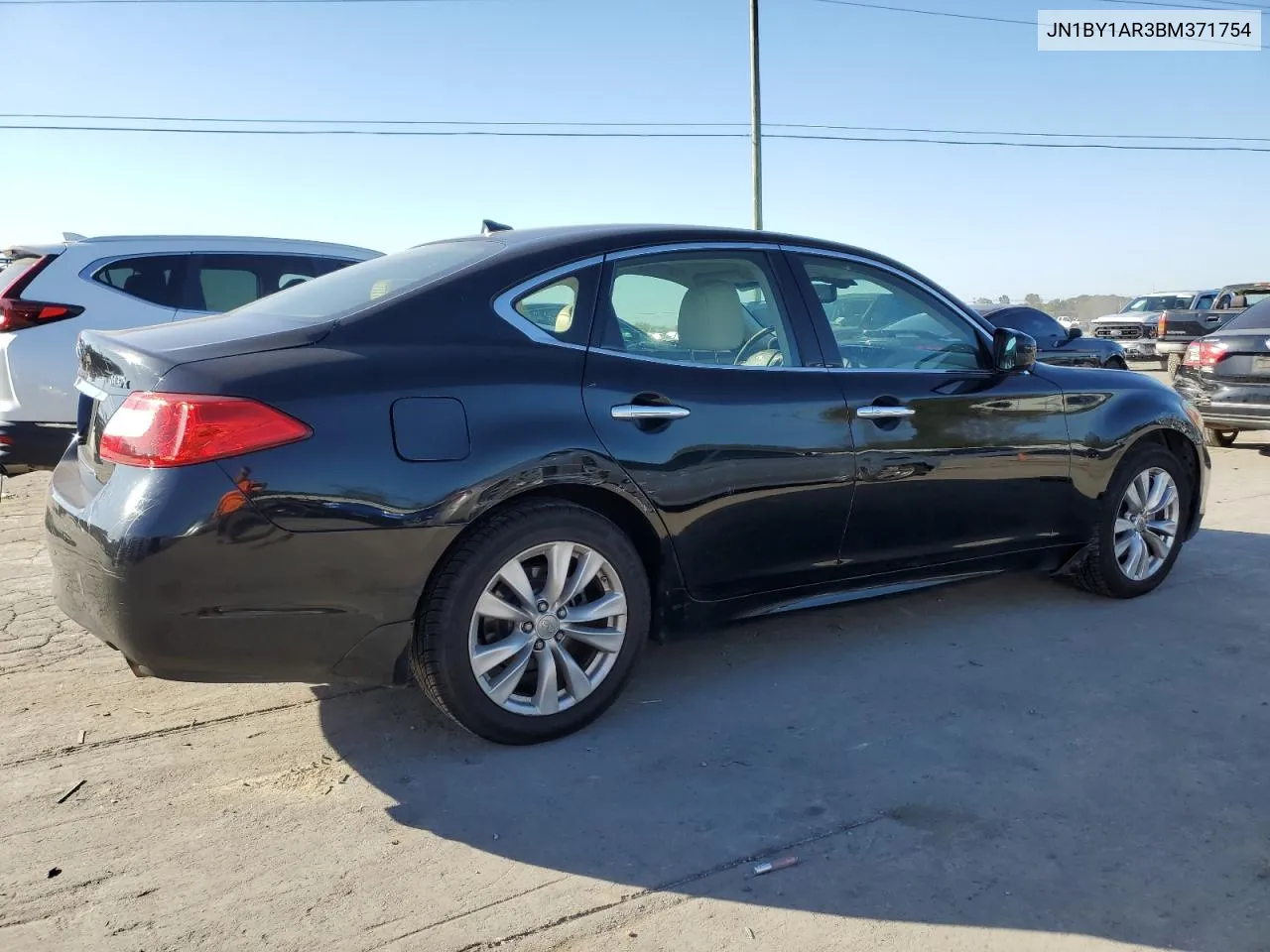 2011 Infiniti M37 X VIN: JN1BY1AR3BM371754 Lot: 74926754