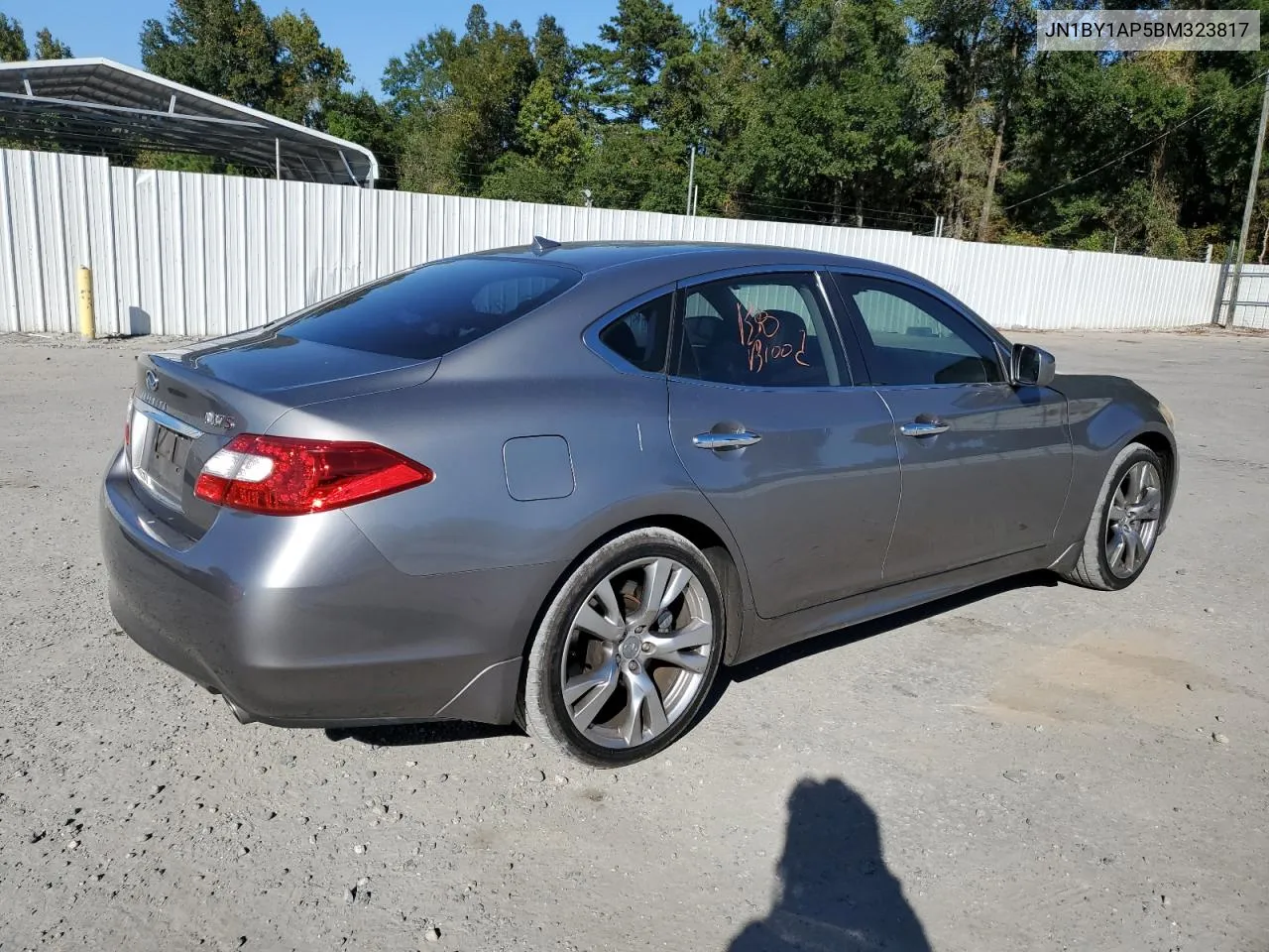 2011 Infiniti M37 VIN: JN1BY1AP5BM323817 Lot: 76693374