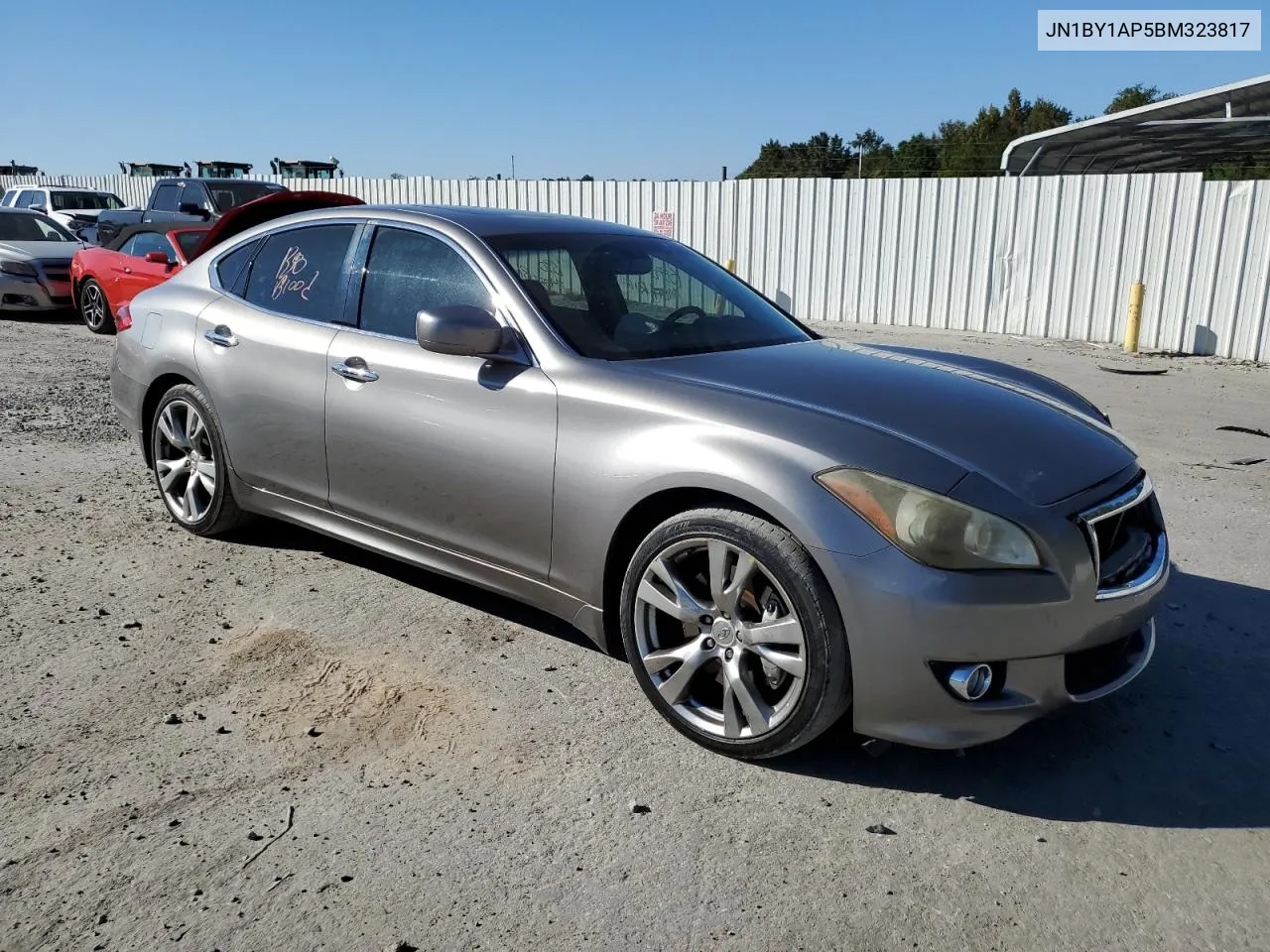 2011 Infiniti M37 VIN: JN1BY1AP5BM323817 Lot: 76693374