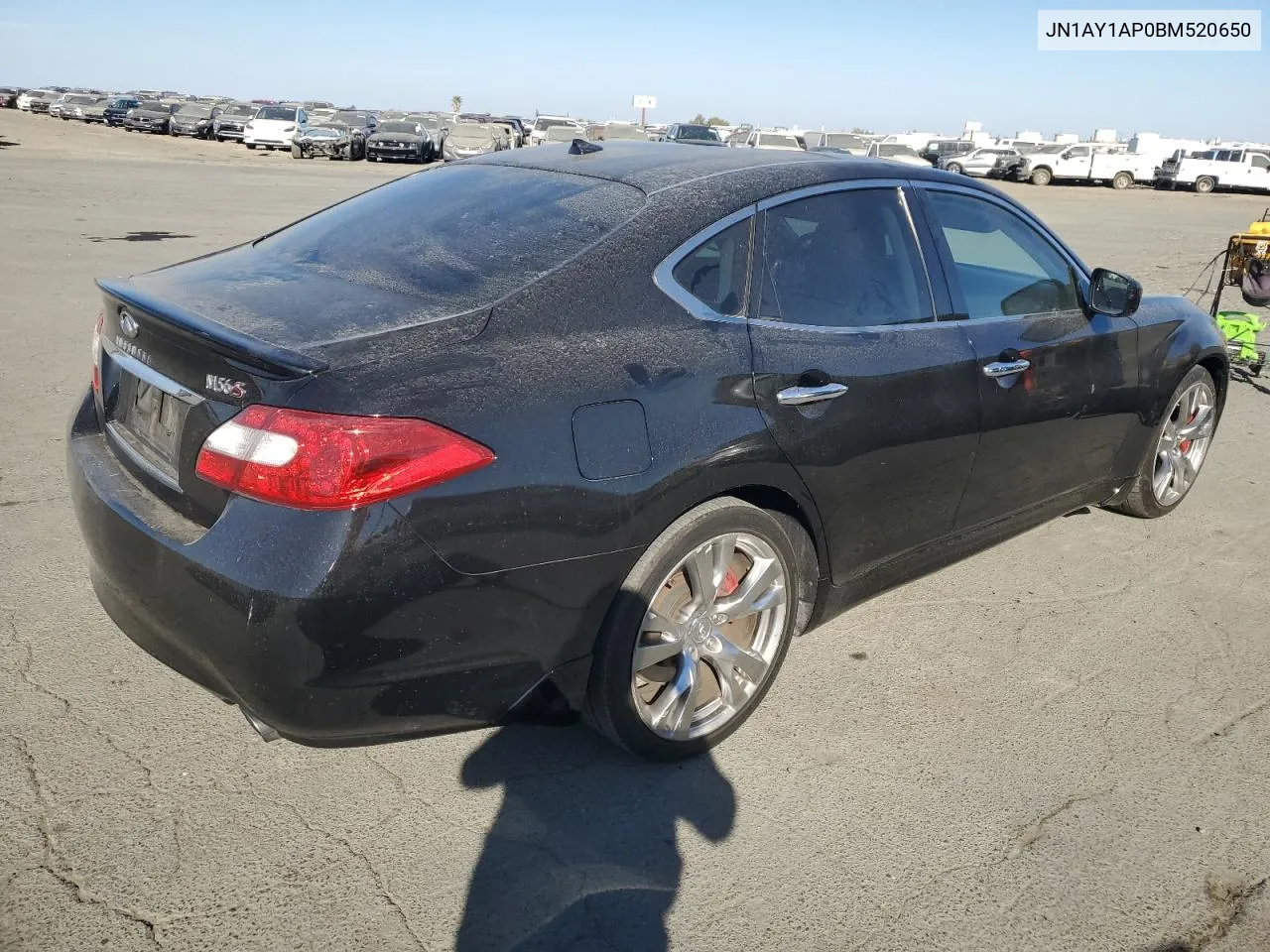 2011 Infiniti M56 VIN: JN1AY1AP0BM520650 Lot: 76765874