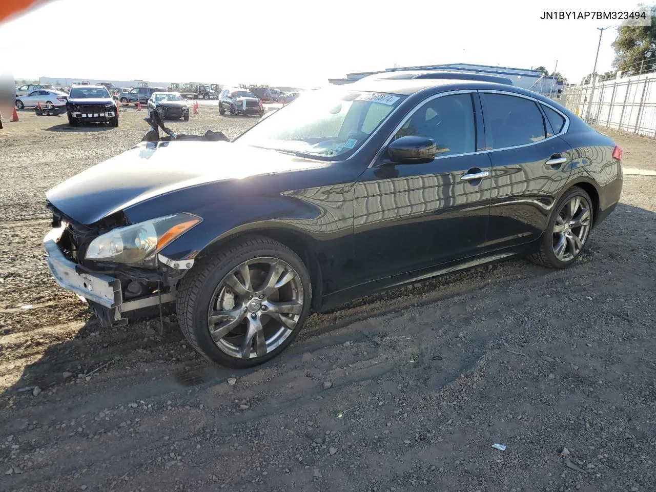 2011 Infiniti M37 VIN: JN1BY1AP7BM323494 Lot: 77250874