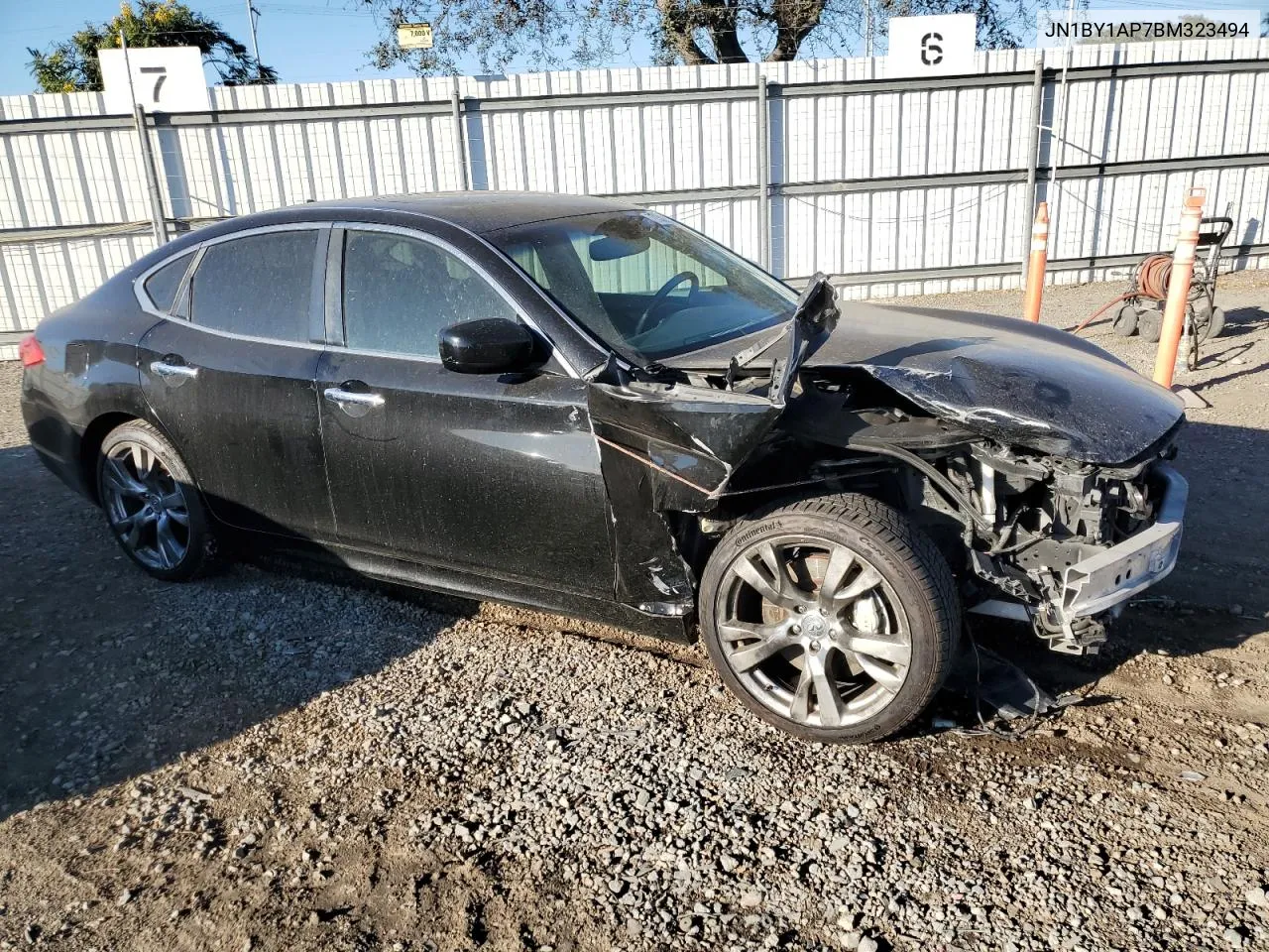 2011 Infiniti M37 VIN: JN1BY1AP7BM323494 Lot: 77250874