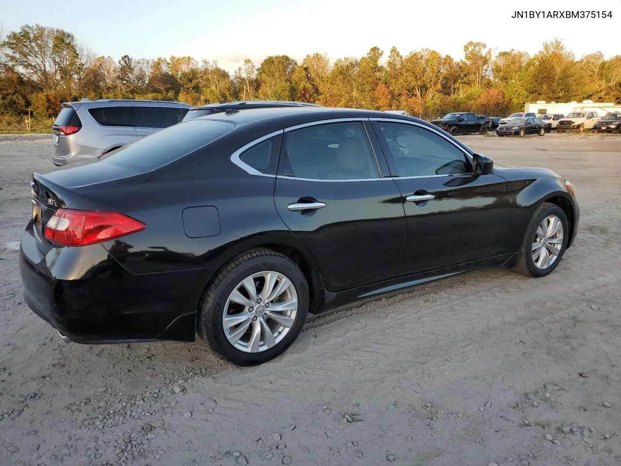 2011 Infiniti M37 X VIN: JN1BY1ARXBM375154 Lot: 77981324